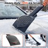 AMADAW 45" Extendable Snow Brush and Ice Scrapers for Car