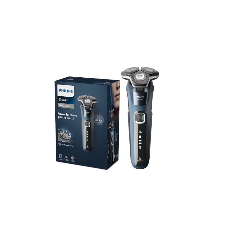 Philips Afeitadora Eléctrica Serie 5000 con Tecnología SkinIQ