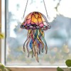 Jellyfish Ornament Acrylic Window Hanging, Gift for Sea Animal Lovers,