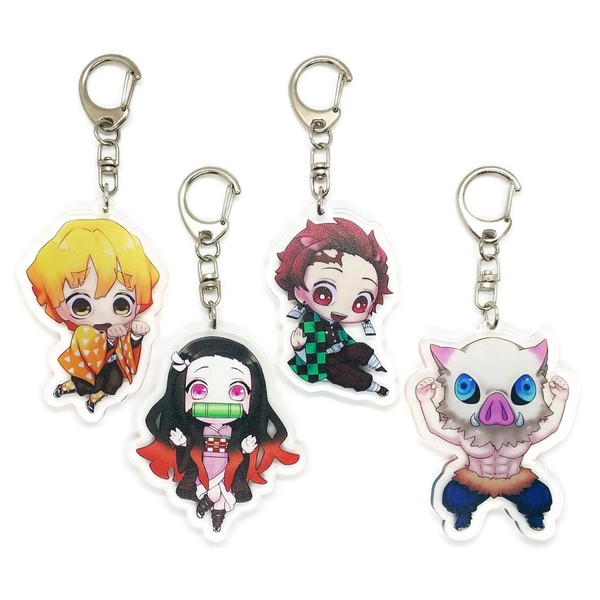 EBTY DREAMS Inc. - Set of 4 Demon Slaye DS