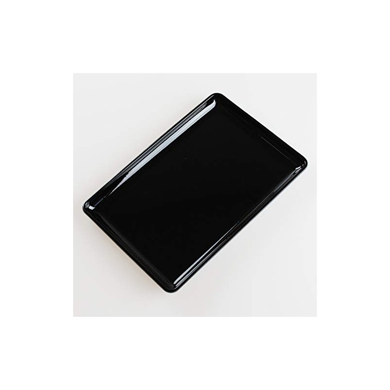 Fujishiro Kogei Stamp Tray Business Card Tray (Solid Black with