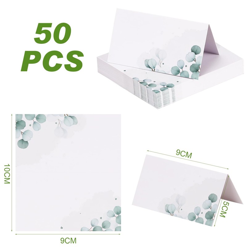 Arcjunys Place Cards Wedding Table Place Cards for Table Double