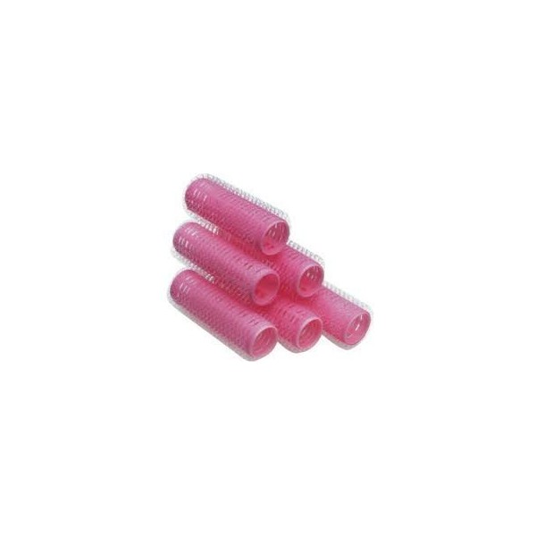 Hairart Mini Pink Self Gripping Rollers #13307