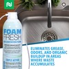 Nisus Foam-Fresh Bio Sanitation Foam, Removes Grease and Organic Buildup,