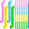 Kit de 42 rizadores en espiral sin calor, incluye 40