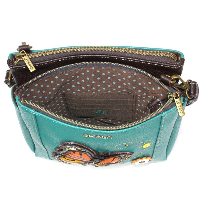 CHALA Merry Messenger RFID Protected Women Faux Leather Shoulder Purse