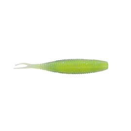 Gary Yamamoto 3" Scope SHAD/Chartreuse/Electric Blue (10 Pack)