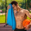 BOGI - Paquete de 4 Toallas Deportivas de Microfibra de