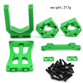 Alloy Quick Release Motor Mount 7760 for X-MAXX 8S 77086-4 XRT 8S 78086-4 Upgrade Parts (Green)