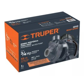 Truper Bomba periférica monofásica Truper BOAP-3/4A2 560W color gris oscuro 60Hz 127V