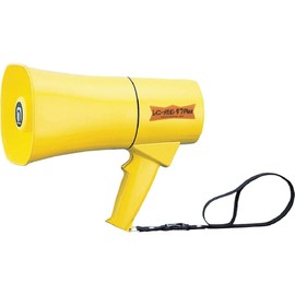 noboru TS-631 Rainy Megaphone Tough Plus, 6W, Yellow