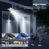 Outdoor Security Camera WiFi Battery Powered Solar Charging HD Night