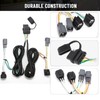 MECMO 4-Way Flat Trailer Wiring Harness 55363 for 1998-2006 Jeep