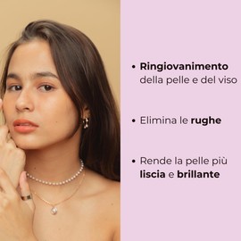 Nutridef Skin 14 Sticks Kollagen + Hyaluronsäure - Ergänzungsmittel für das Wohlbefinden der gesunden und glänzenden Haut - Gegen Akne und fettige Haut, Unreinheiten - Mit Phytoceramiden, Biotin,