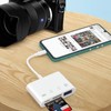 USB C SD Card Reader, 4 in 1 USB-C to