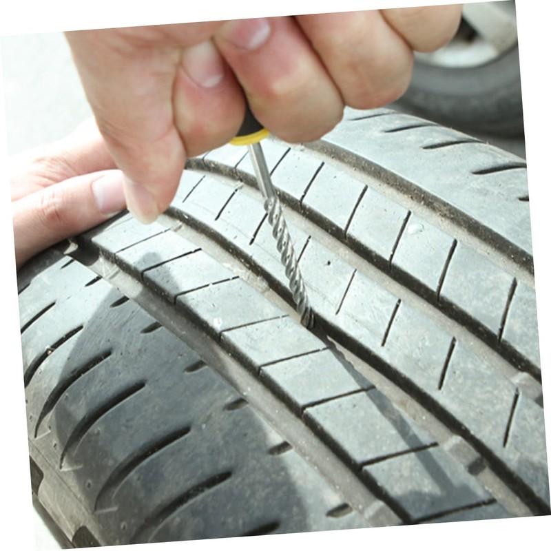 GLEAVI 4pcs Tire Puncture Repair Device Repair Kit Professional Technology