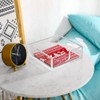 IEEK Acrylic Luncheon Napkin Holder,Decorative Napkin Tray for Dining Table