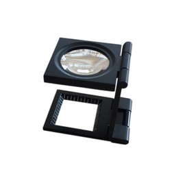 10X 28mm Fabric Scale Measure Glass Pocket Foldable Magnifier