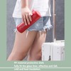 310ml Glass Cup with Lid Portable Dual Purpose Water Mug
