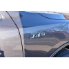 OVERLAND SPY (2pc) Chrome Black 345 Badge Emblem Trim for