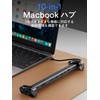 Macbook Hub 10-in-1 Type-C Laptop Stand, HDMI PD100W Fast Charging,