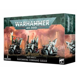 Games Workshop Dark Angels Ravenwing Command Squad - Warhammer 40k - Brand New! 44-11