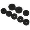 21Pcs Cymbal Replacement Accessories Felts Sleeves Wing Nuts Washers for