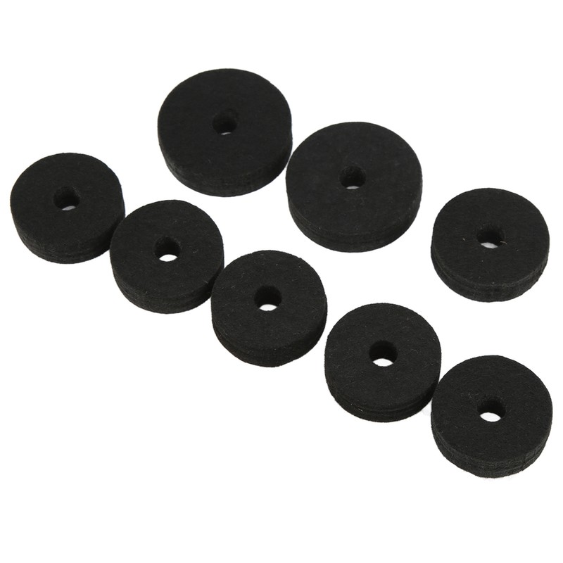 21Pcs Cymbal Replacement Accessories Felts Sleeves Wing Nuts Washers for