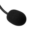 Ejoyous Microphone Headset, 3.5 mm Head-Mounted Cable Microphone Head Mounted