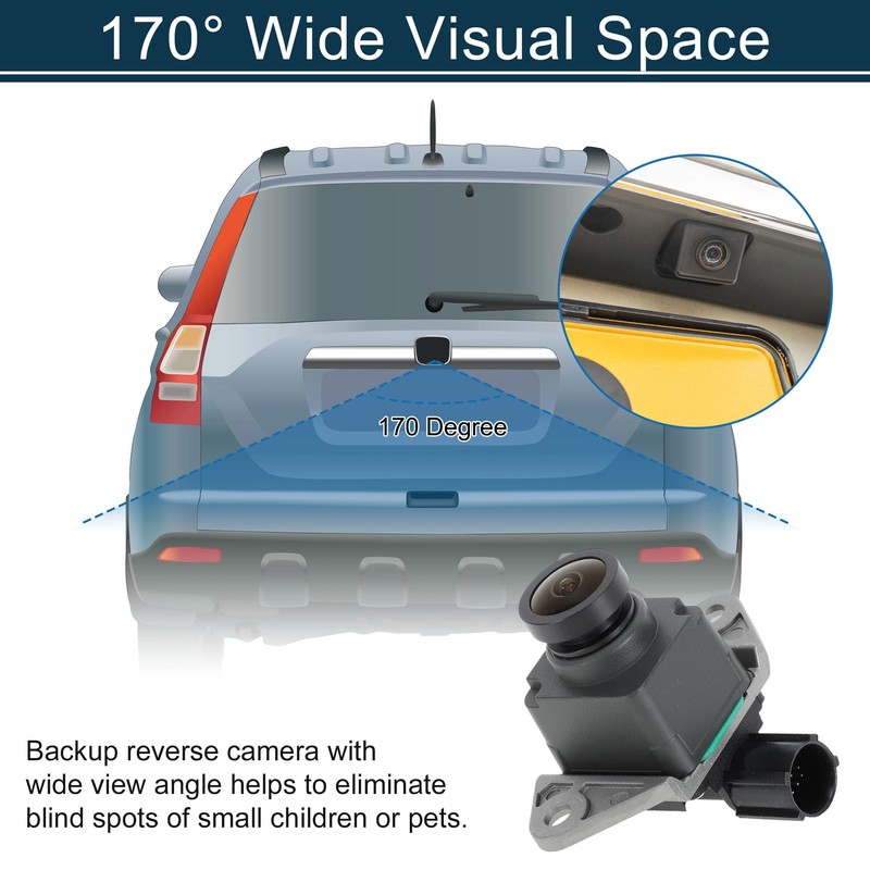 X AUTOHAUX Rear View Camera for Jeep Grand Cherokee 2014