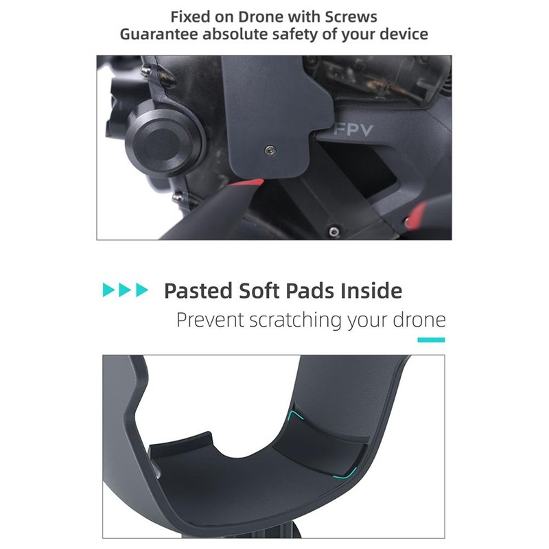 Expansion Mount Compatible for DJI FPV Drone Accessories Fill Light