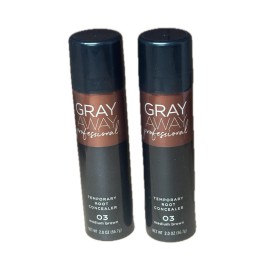 Everpro 2 Pack Everpro Gray Away Professional Temporary Root Concealer Medium Brown 03
