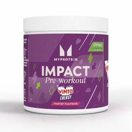 Myprotein Vimto Impact Pre‑Workout – Energy, Focus & Performance Formula with Caffeine, Citrulline & Beta-Alanine | 400 g – 40 Servings | Boosts Training Drive & Workout Intensity