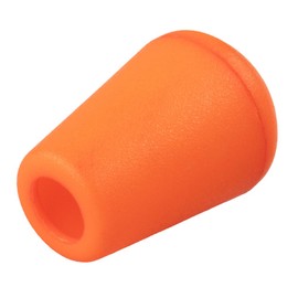 Paracord Planet Bell Stopper Cord End with Locking Lid – Secure Drawstrings, Bags, and Clothing (Orange, 5 Pack)