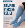 Doctor's Select 3 Pairs Plus Size Compression Socks Wide Calf