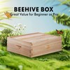 BeeCastle 10 Frame Medium Super Bee Hive Box, Langstroth Honey