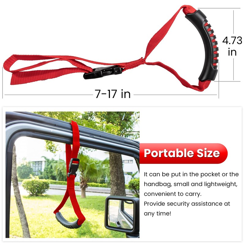 E-cowlboy Auto Cane Grab Handle Adjustable Standing Aid Safety Handle
