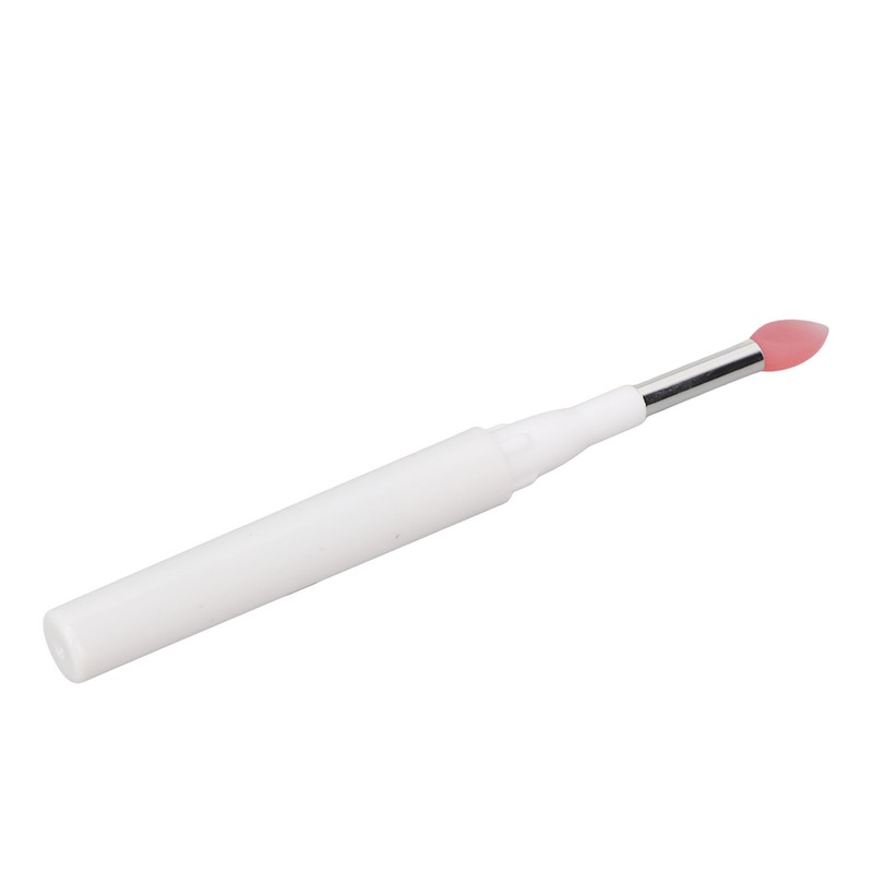 10Pcs Silicone Lip Brush Soft Reusable Dustproof Portable Multipurpose Lipstick