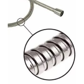 BSSTORE Flexible Hose for Shower and Bathtub Type Extra A Double Locking Stainless Steel Universal Connections 1/2 Inch F Length 200 cm