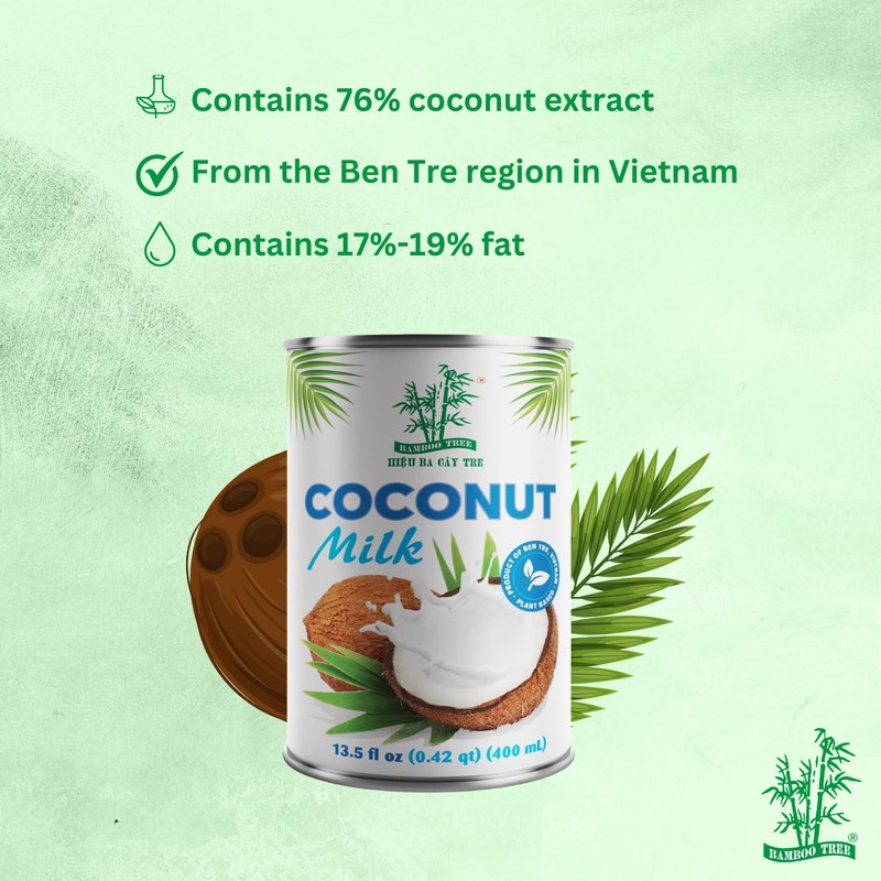 Bamboo Tree Latte di Cocco UHT 17-19% - 400 ml