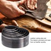 8 Pcs Leather Round Hole Punch Set Alloy Steel Leather