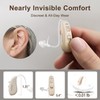 Hearing Aids with Intricon® Chip, Big-Hand-Friendly OTC Hearing Aids Rechargeable