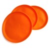 DOGCOME 3 Pack Soft Rubber Dog Flying Discs for Small