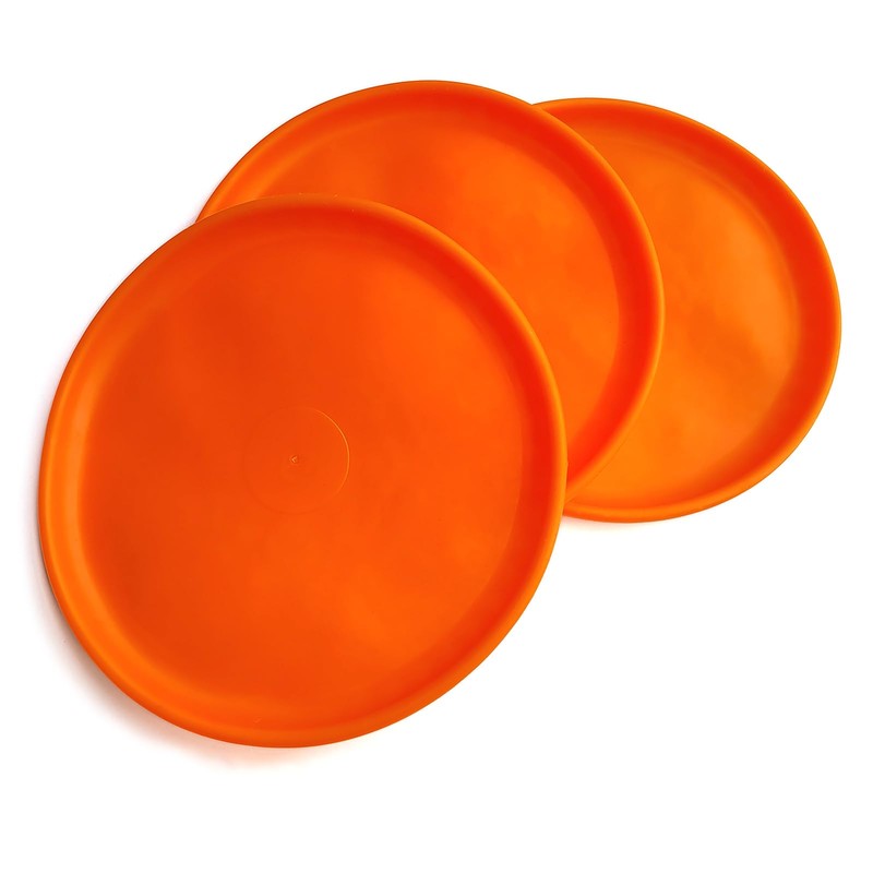DOGCOME 3 Pack Soft Rubber Dog Flying Discs for Small