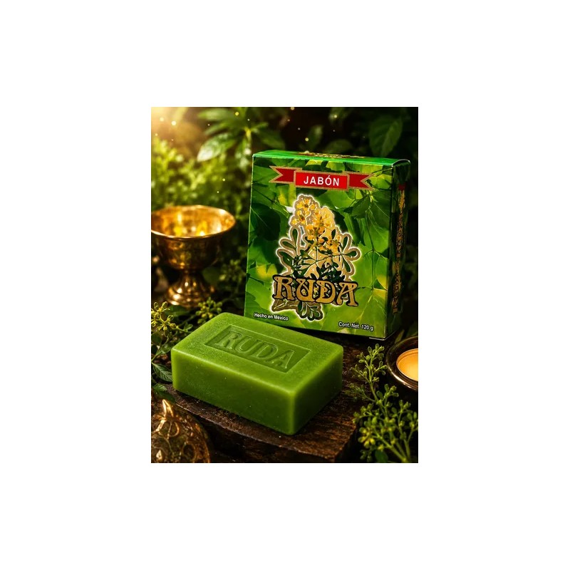 Jabón Aroma Ruda Protección Espiritual Y Energía Positiva