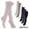 Celodoro Women's and Men's Costume Knee Socks (2 Pairs) Oktoberfest