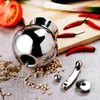 Portable Stainless Steel Pepper Mill Spice Grinder Household Kitchen Tool