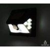 Importeek Lampara Solar Led Reflector Exterior Jardin Sensor Potente