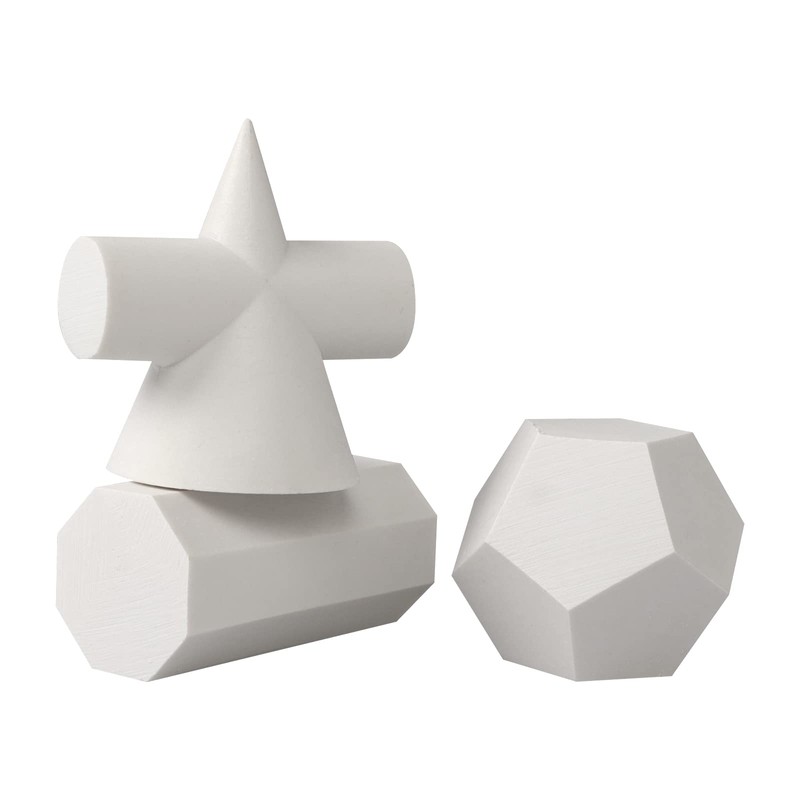 Gypsum Geometry Sketch Drawing Model Geometry Mold Sketch Geometric Solid