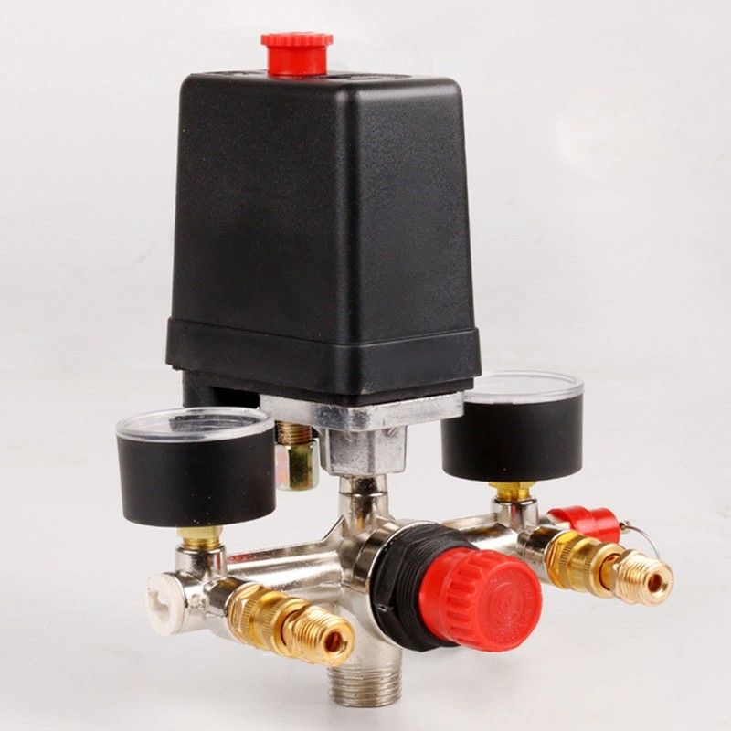 Fenteer Air Compressor Pressure Switch Quiet Operate Spare Parts Professional